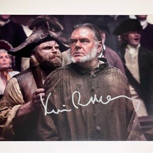 PIRATES OF THE CARIBBEAN Signed 8x10 / Kevin McNally as MR. GIBBS / Disney Films